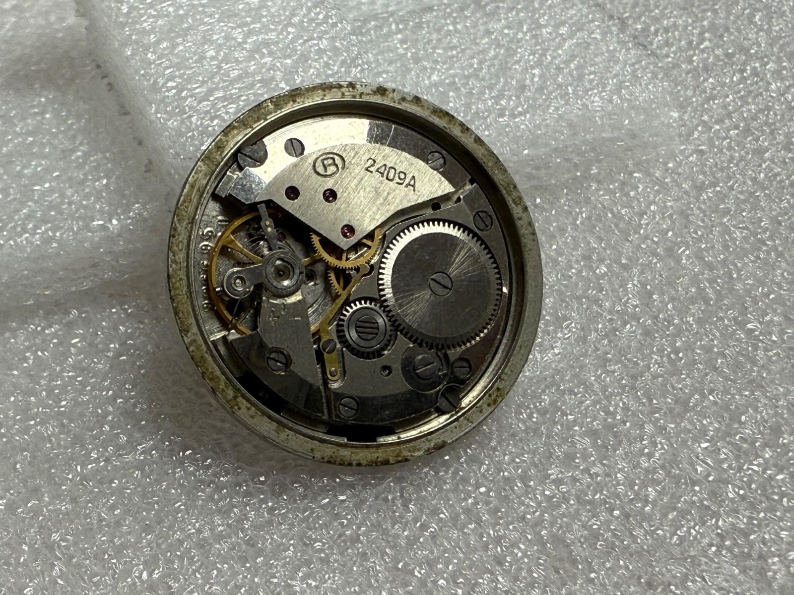 Watch movement USSR Vostok Cal.2409A plus Dial.For parts.