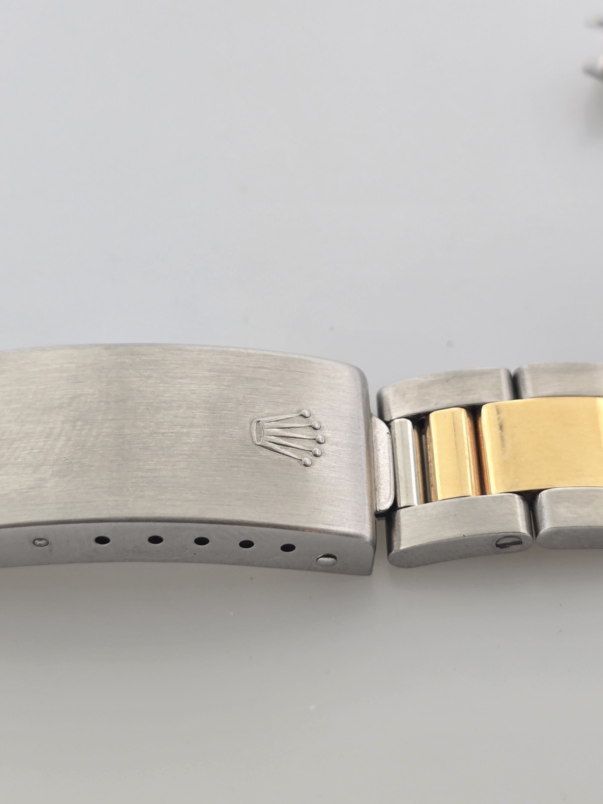 Rolex NOS 78353 18K/SS 19MM Bracelet For 33MM Datejust, Explorer Models.Unworn.