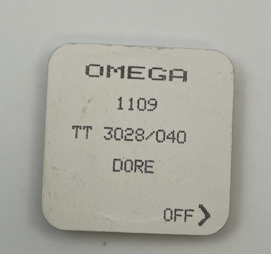 NOS Omega Seamaster Automatic Dial, 30mm cal.1109