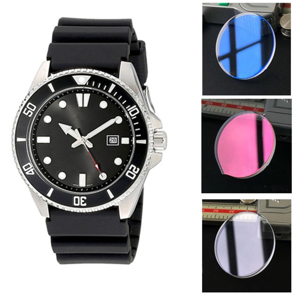 32.7×2.7mm Watch Sapphire Flat Glass Crystal Replacement For Casio MDV-106 t