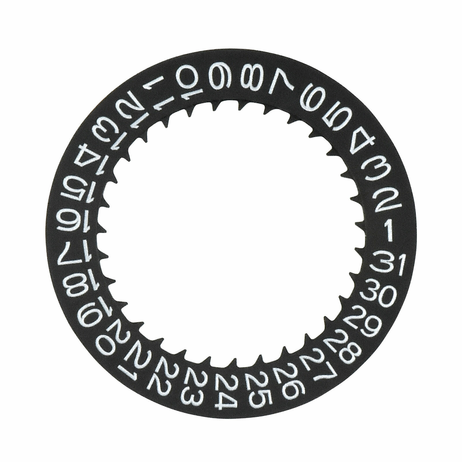 FOR SEIKO SII DATE DIAL WHEEL DISC 7S26 7S36 NH35 NH36 NH37 / SKX007 SKX009 BLAC