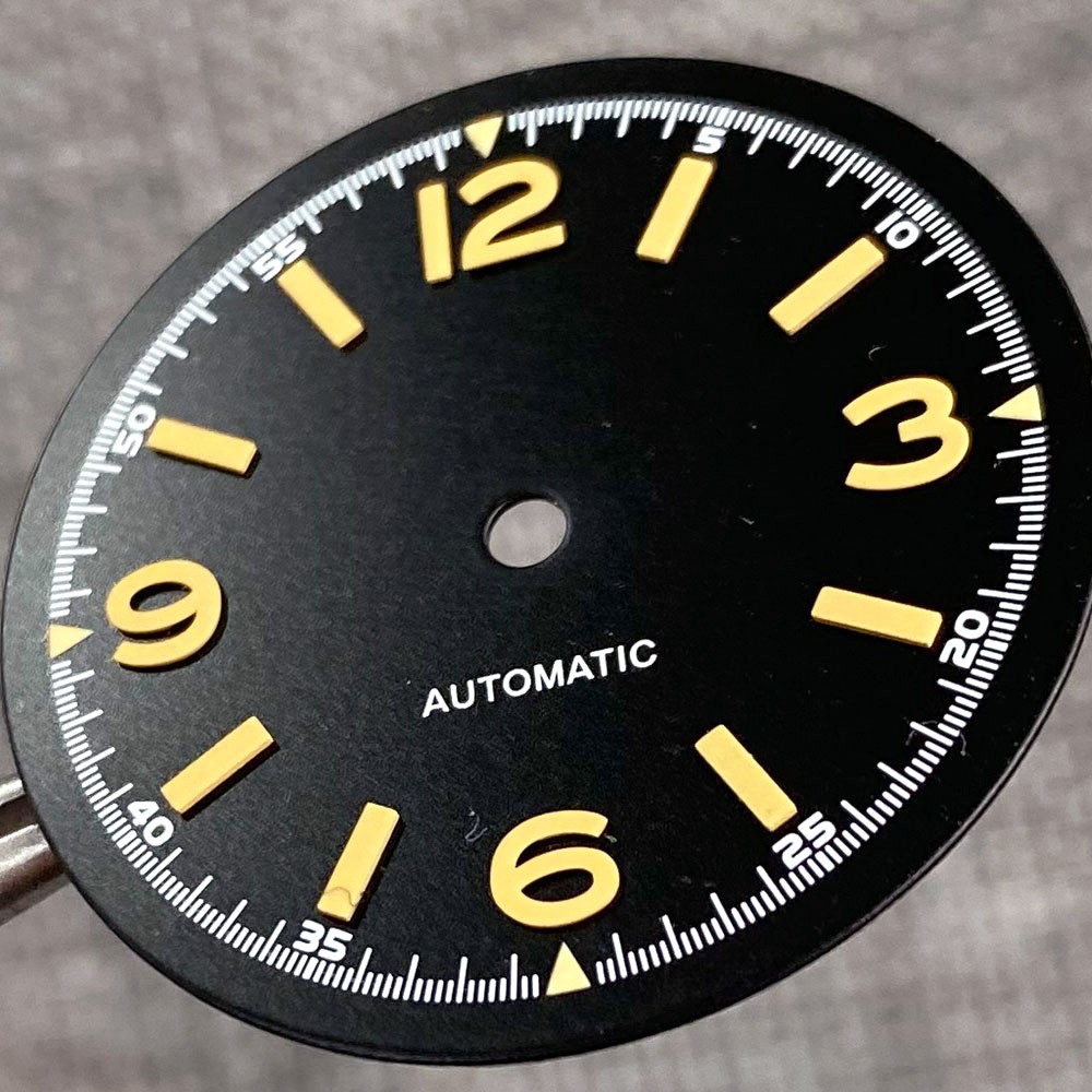200M Dive Case For 50 FATHOMS Watch Bubble Sapphire Sandblasted fit NH35 NH36