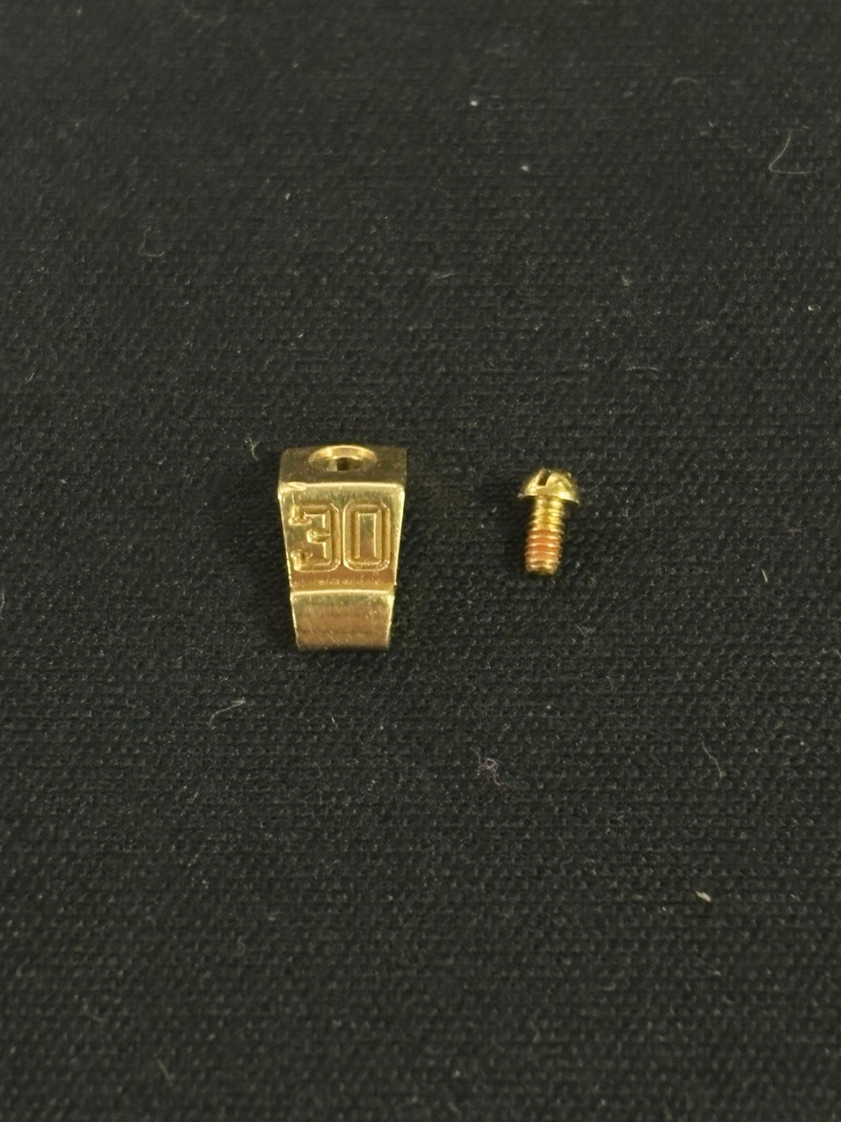Breitling B13355 K13355 Crosswind 18K Gold 6 o’clock #30 Bezel Rider Tab Screw