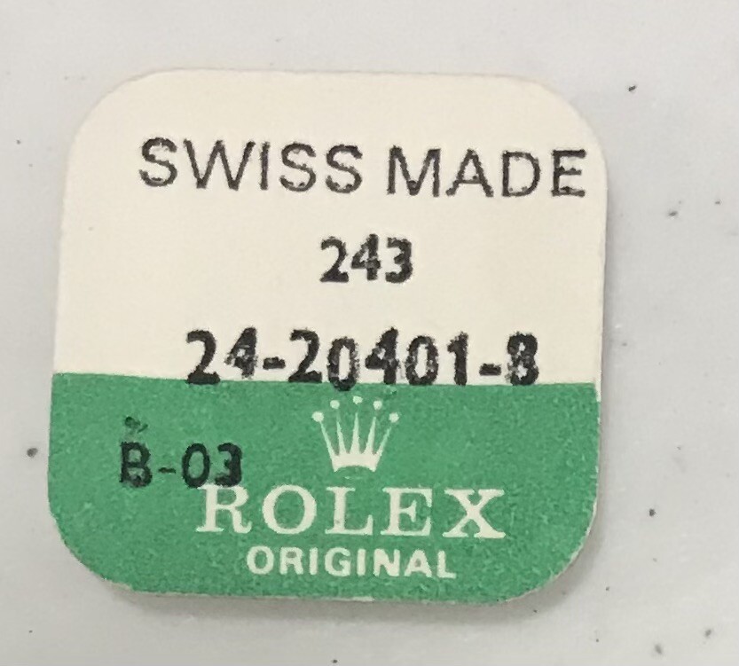 Genuine Rolex Cellini 3608-8 Crown 24-20401-8 – New Sealed Package