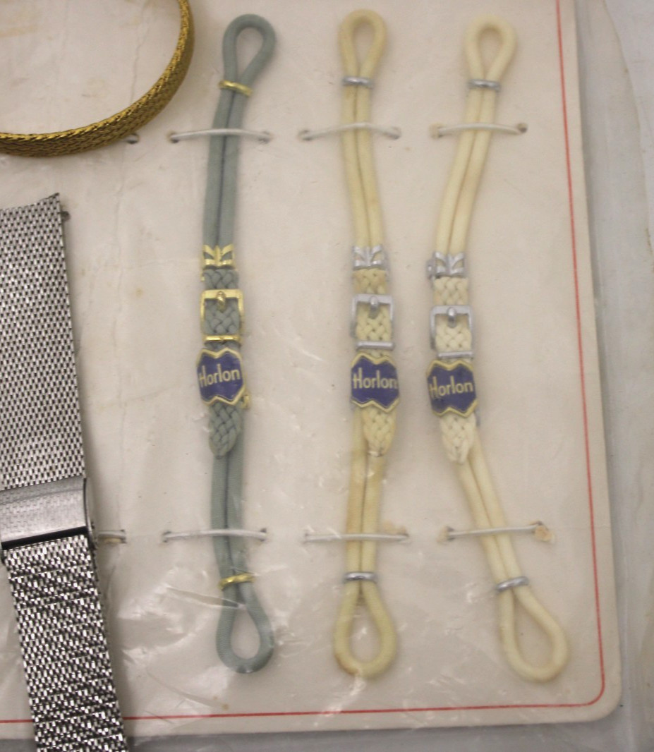 Quantity of Mixed Type Watchmakers Spare Straps, Various Lug Widths