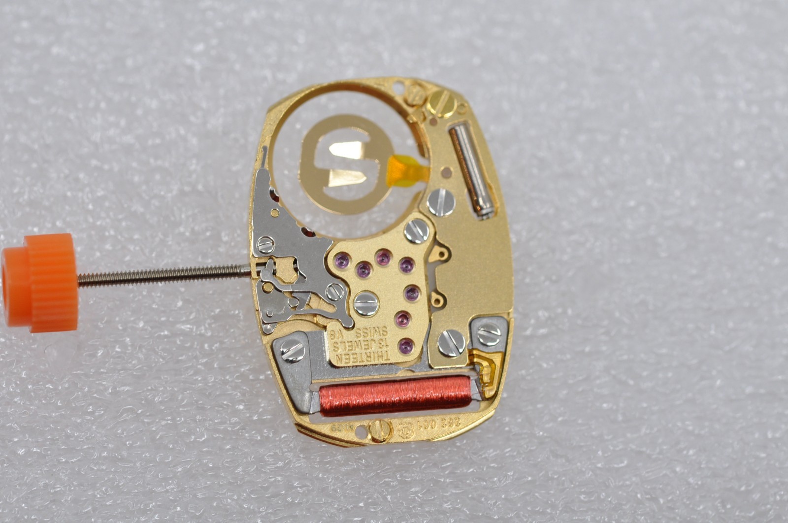 ETA 282.001 quartz swiss watch movement working