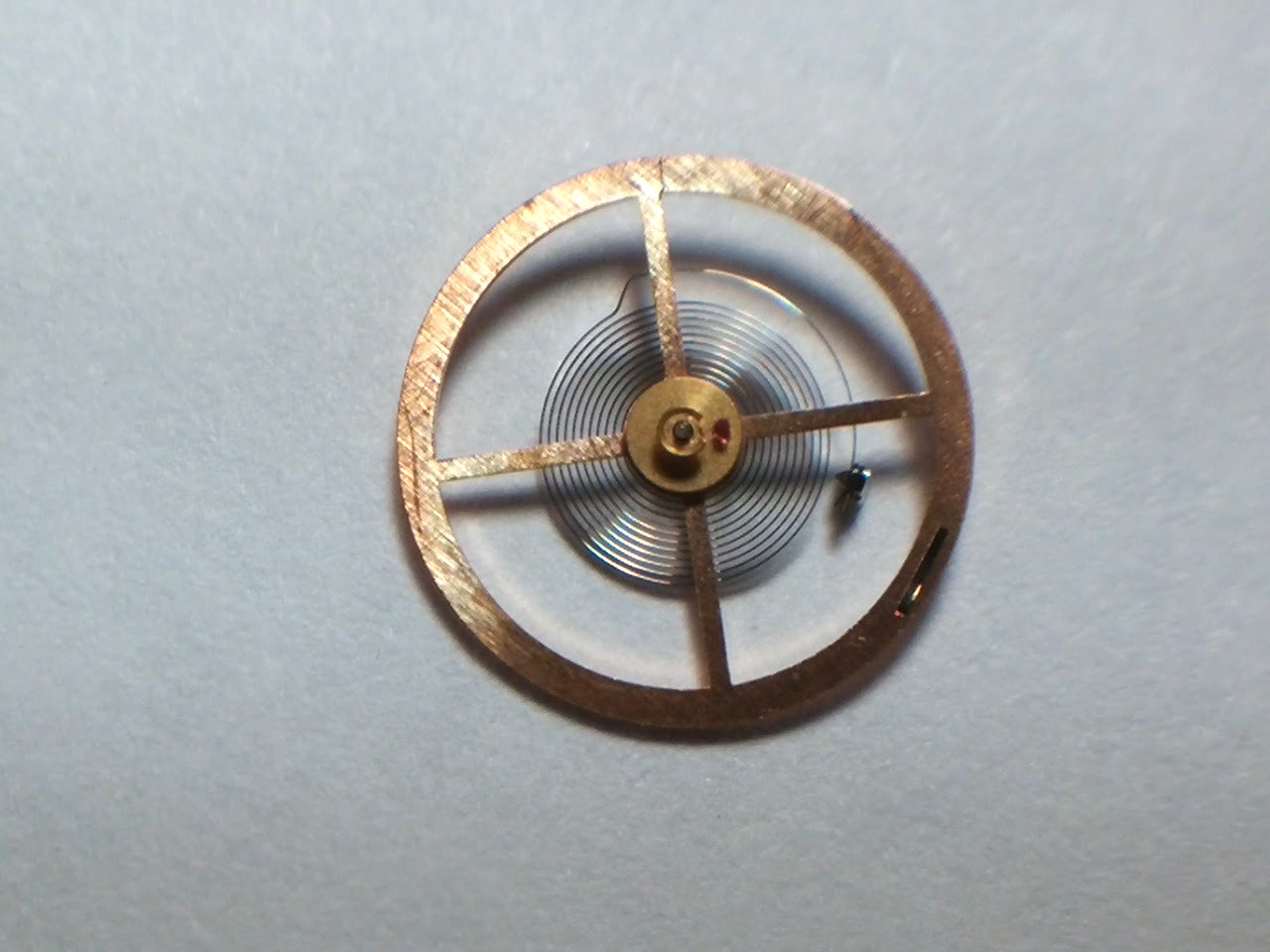 Omega 1000 1327 Balance Complete, used for watch repair/parts