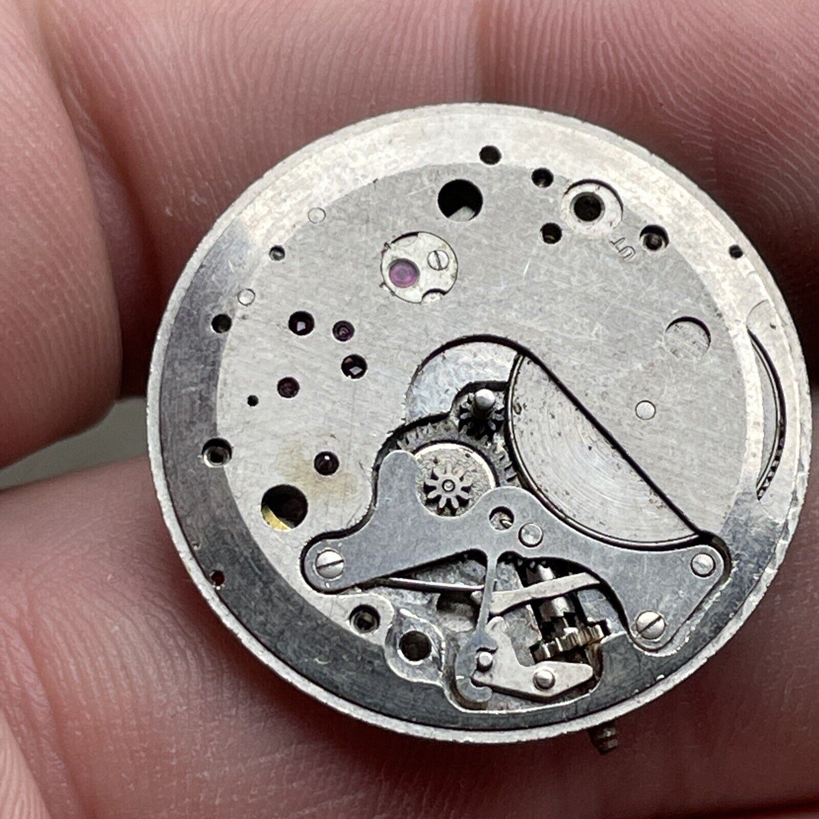 Vintage Enzo Watch Co. 17 Jewel Swiss Unadjusted Movement