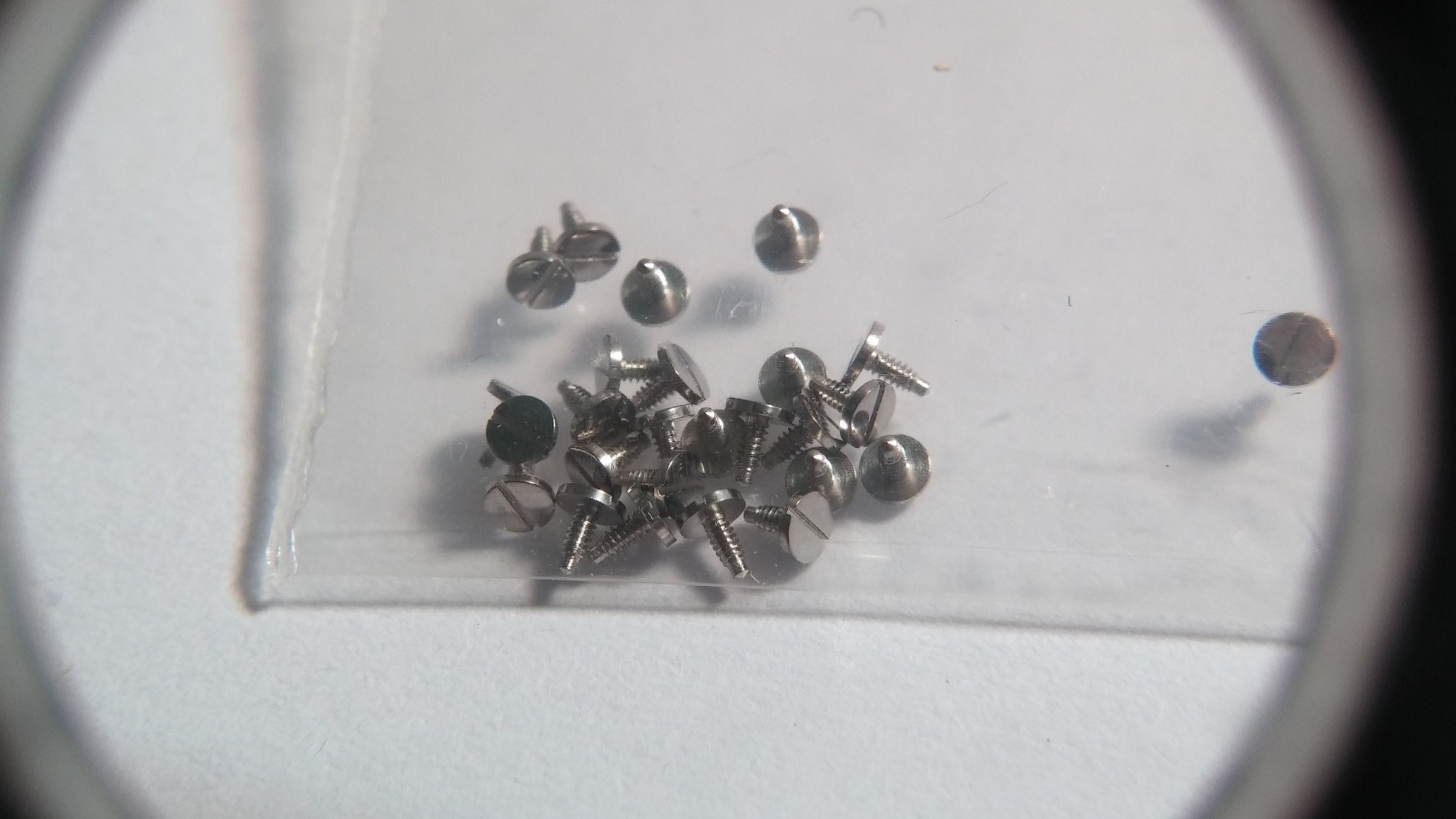 Longines 528 Watch movement SCREW, for watch repair (2 for $1price)