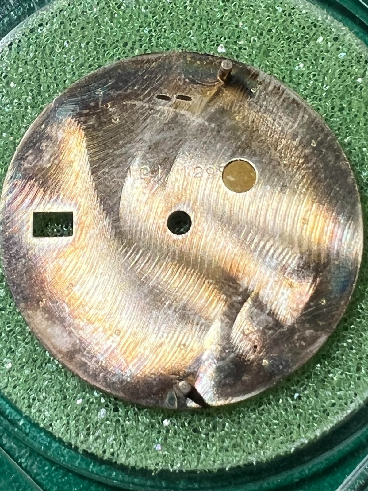 Factory Org Rolex Date Champagne Stick marker dial for Ref 15013-15233 FCD17304