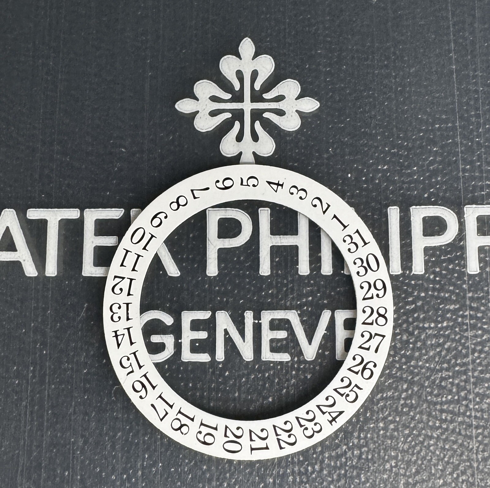 Patek Philippe Watch Movement Caliber 310 SC Part 2557/1 Date Indicator White