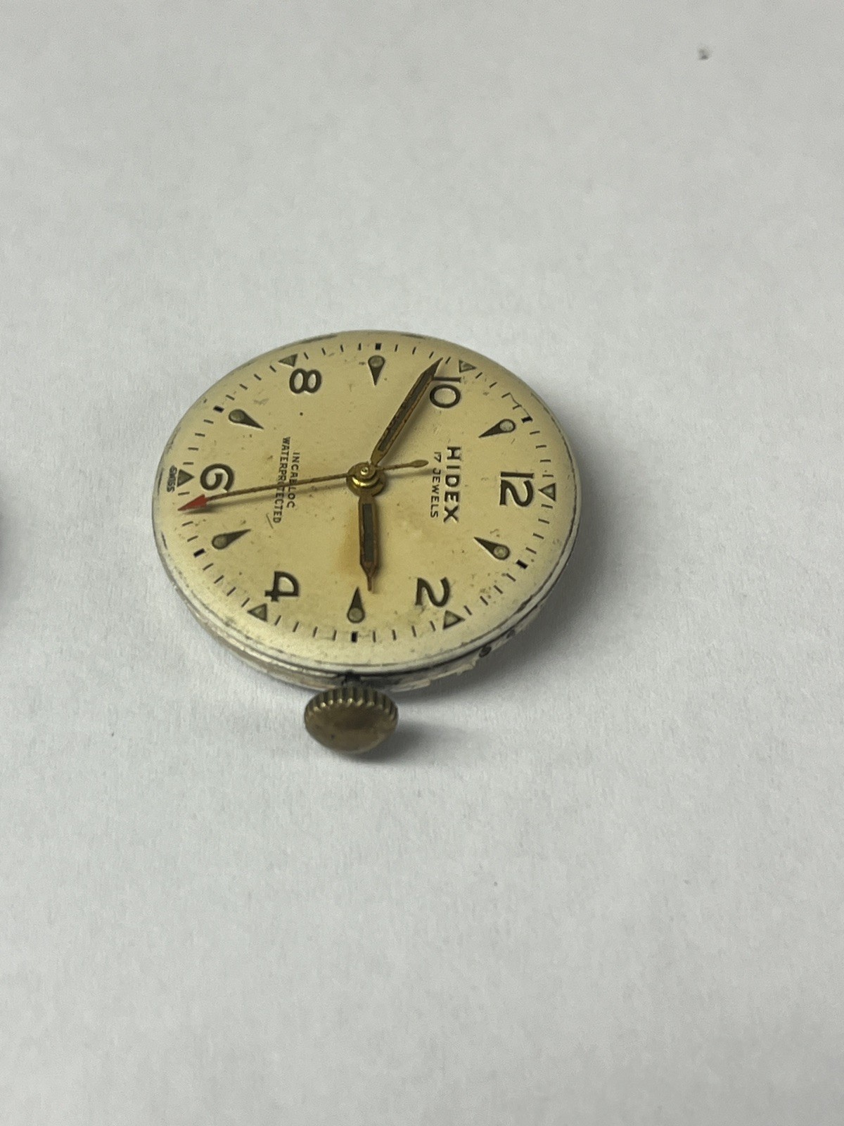 Vintage Hidex 17J Wristwatch Movement AS 1187