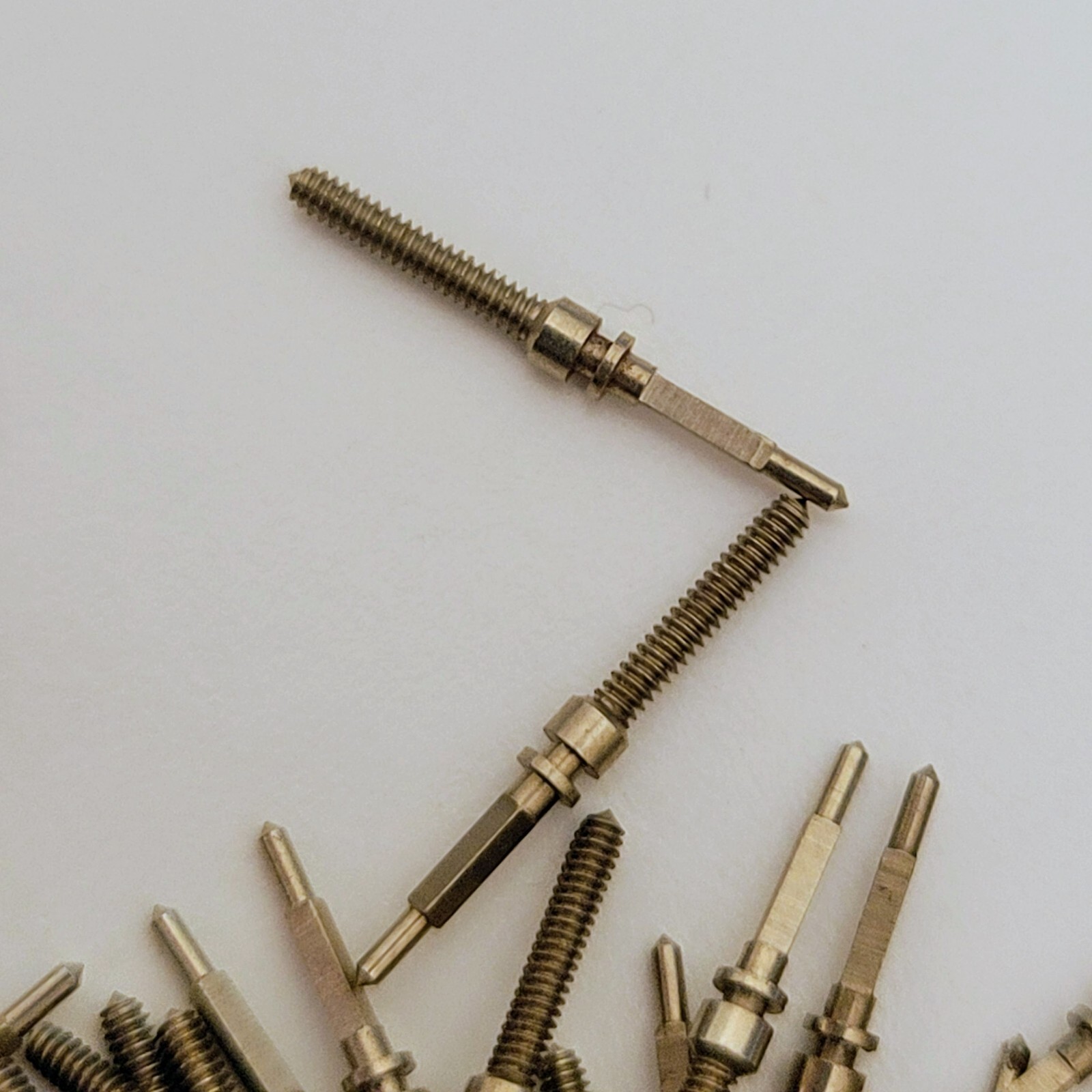 25 Vtg Watch Stems Parts Steampunk Altered Art Watchmakers Lot Crafts Movements