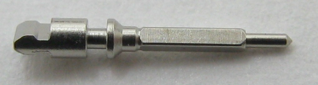 Seiko 327 221 / 327221 2206A watch part: one winding / setting male SPLIT stem