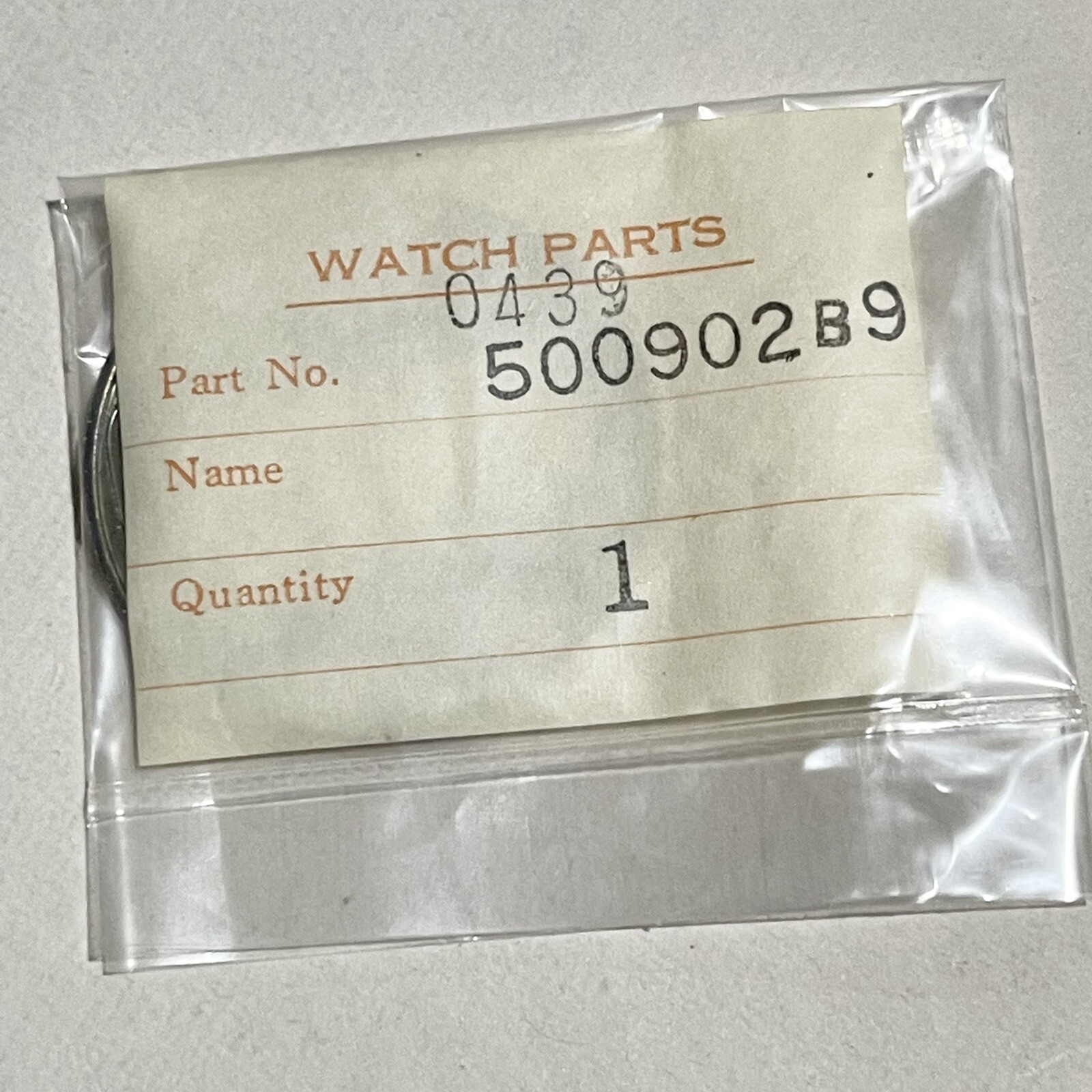 NEW OLD STOCK PANEL COVER QUARTZ LC FOR VINTAGE SEIKO 0439-5007 0439-5009