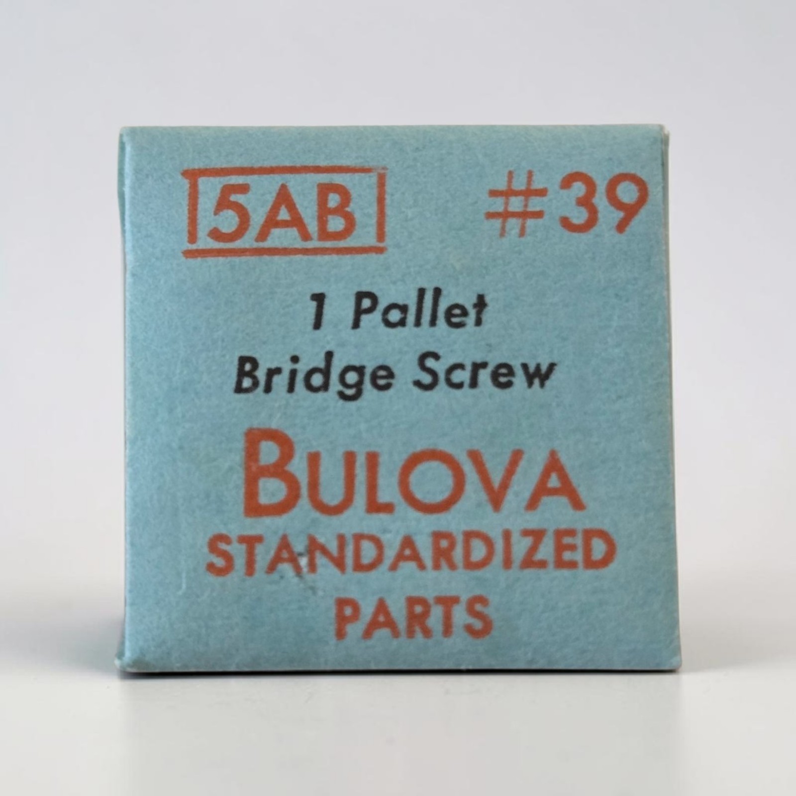 NOS Bulova 5AB #39 Pallet Bridge Screw Genuine Vintage Watch Part Sealed