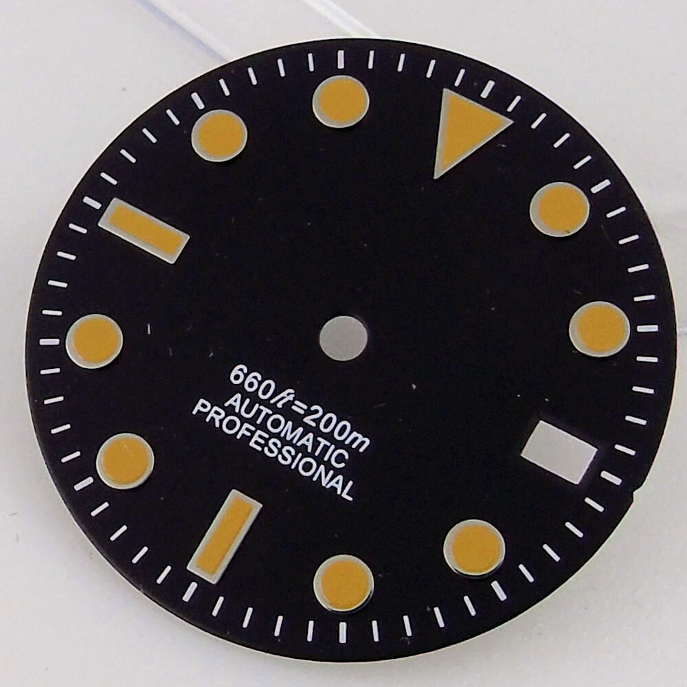 28.5mm Watch Dial Face Hand Set Fit NH35 NH36 NH35A NH36 Automatic Movement Date