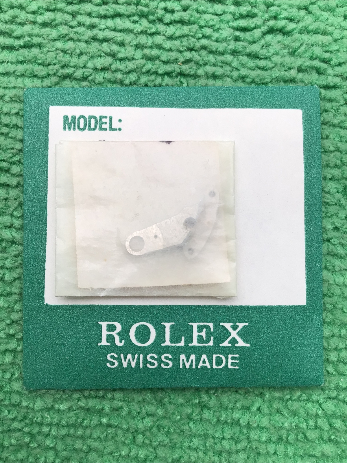 Genuine Rolex 1555 8102 Balance Cock Bridge Watch Part (1 pc)