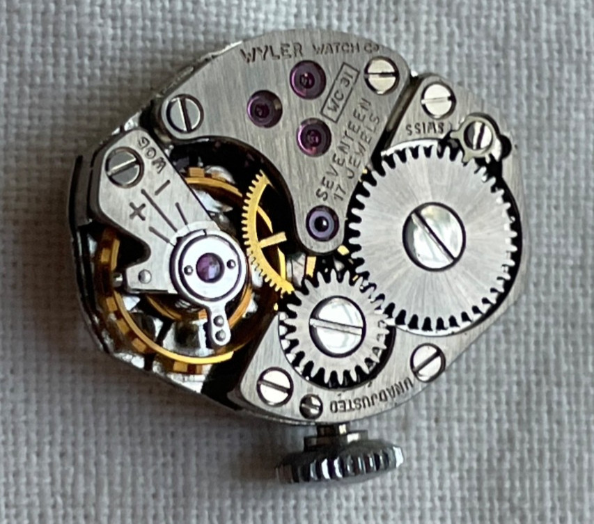 Wyler WC31 – movement for ladies watch RUNS, lot2507