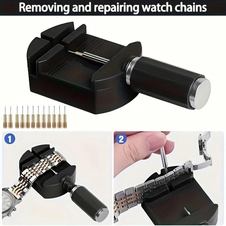 Watch Link Removal Tool Kit Band Strap Chain Pin Remover Repair Adjuster