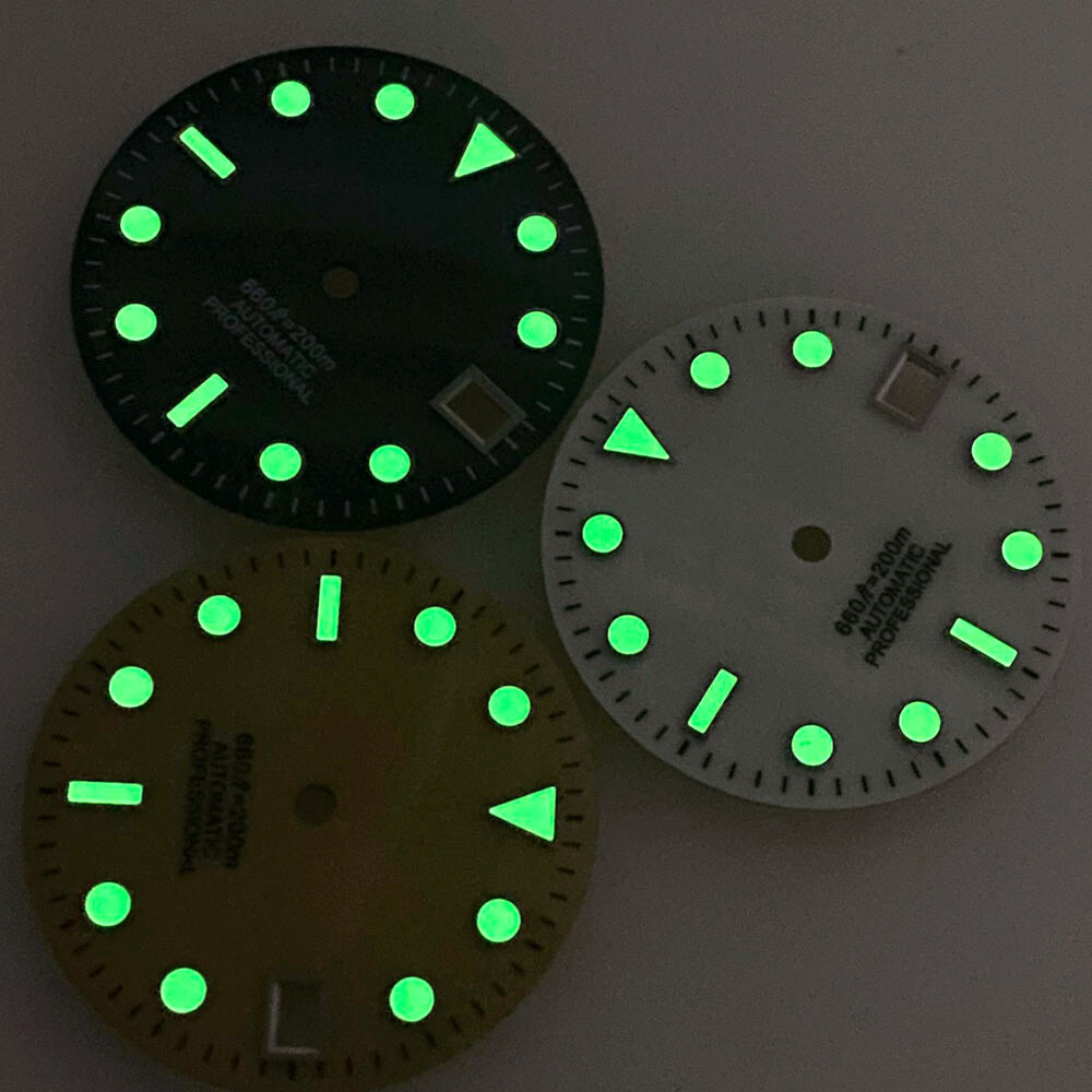28.5mm Mother of Pearl Dial Hands Set Fit NH35A NH36A 7s26 Automatic Movement
