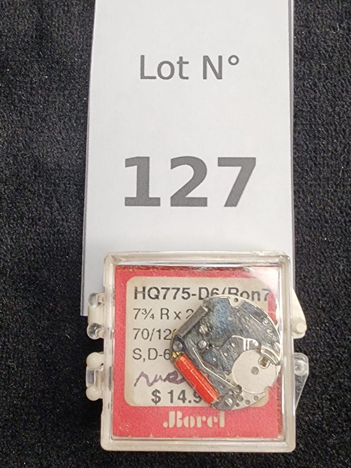 Vintage RONDA HQ775-D6 Quartz Watch Movement – Swiss Parts Thailand Made – Pre-O