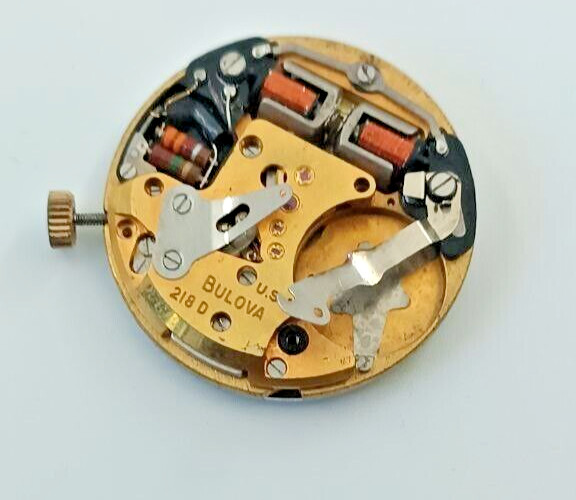 BULOVA ACCUTRON CALIBER 218 D ELECTRONIC MOVEMENT FOR PARTS/REPAIR