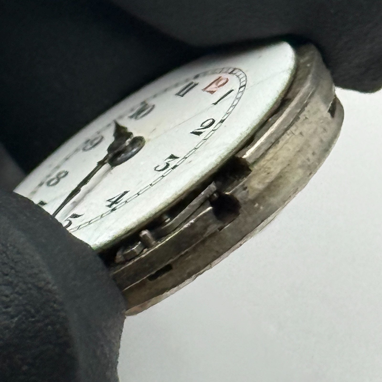 Breguet Hairspring Albion Red 12 Swiss Watch Movement Manual Wind Parts 21.6mm