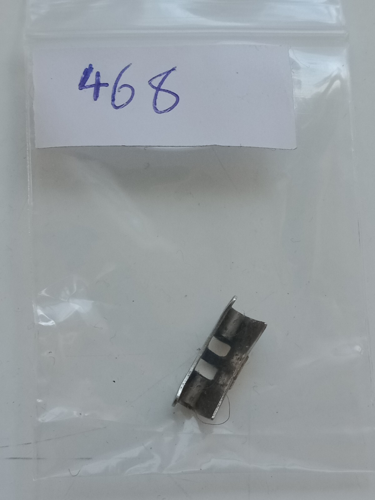 Rolex 1 Piece Original Vintage 13mm 468 end link two toned steel Swiss #Z1