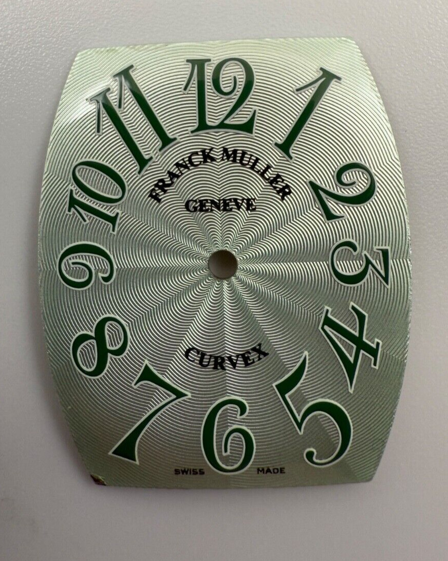 Franck Muller Curvex Green Dial 28×23 mm