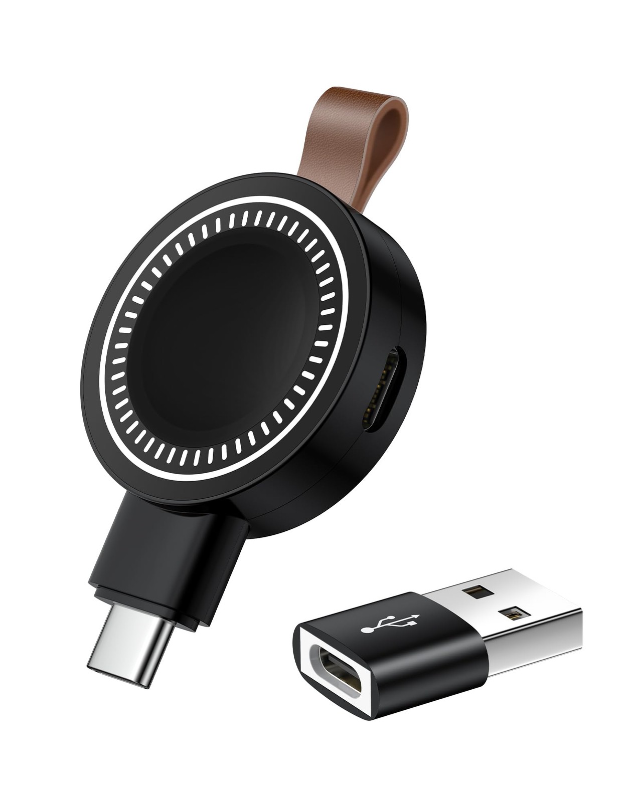USB C Apple Watch 11/Ultra3 Charger for Car Magsafe iWatch Wireless Charger