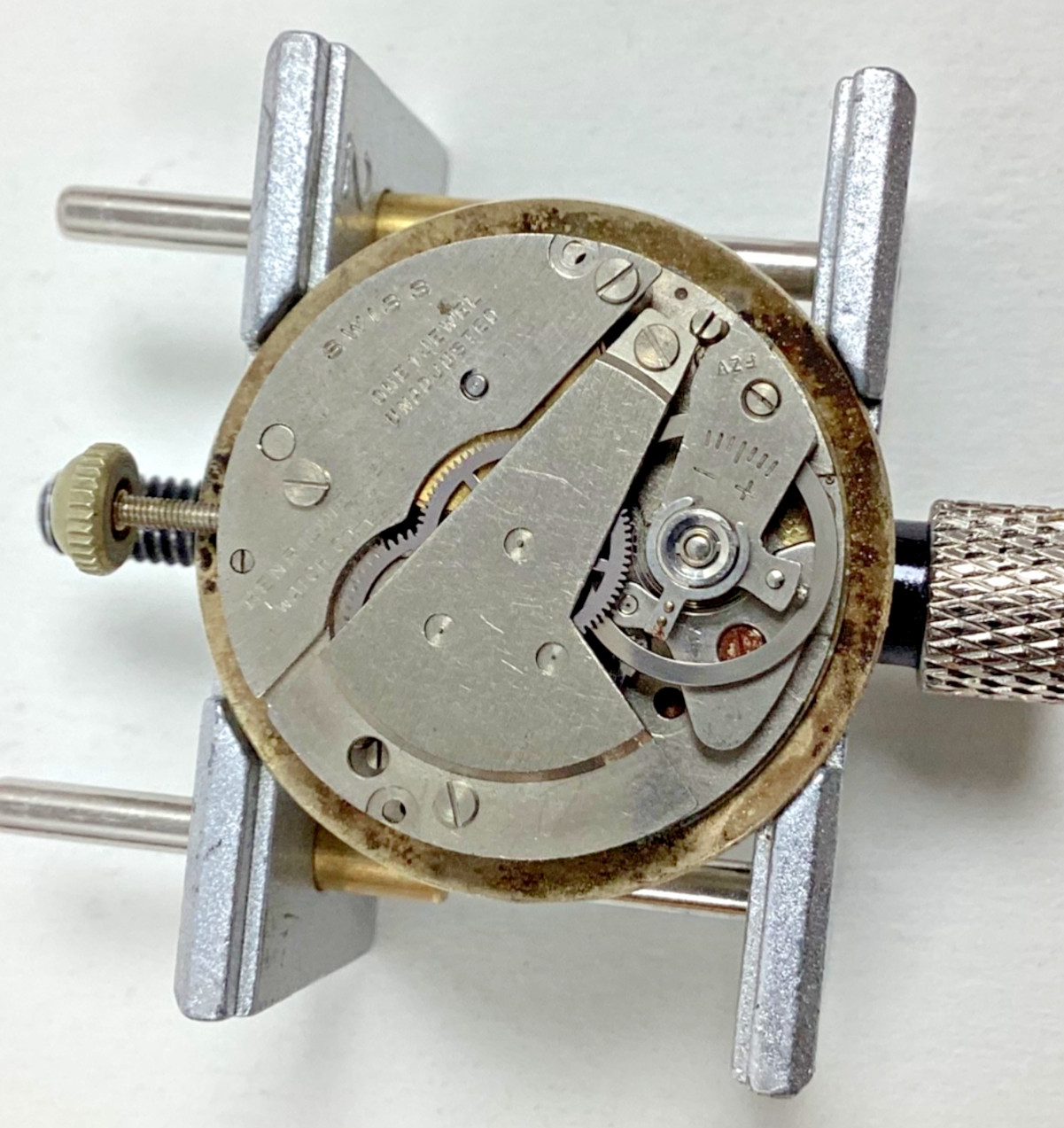 Lot Carlisle Henriline Watch Co Ebosa EB8020 Swiss Runs Spares Part Repair READ