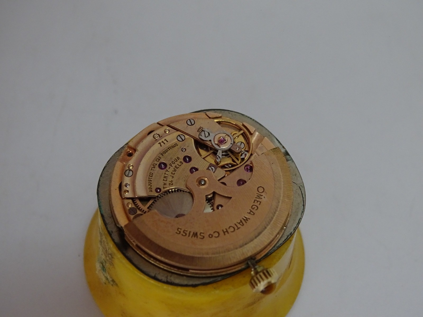 Omega De Ville Complete Movement, Dial, Handset & Crown Cal 711 Running
