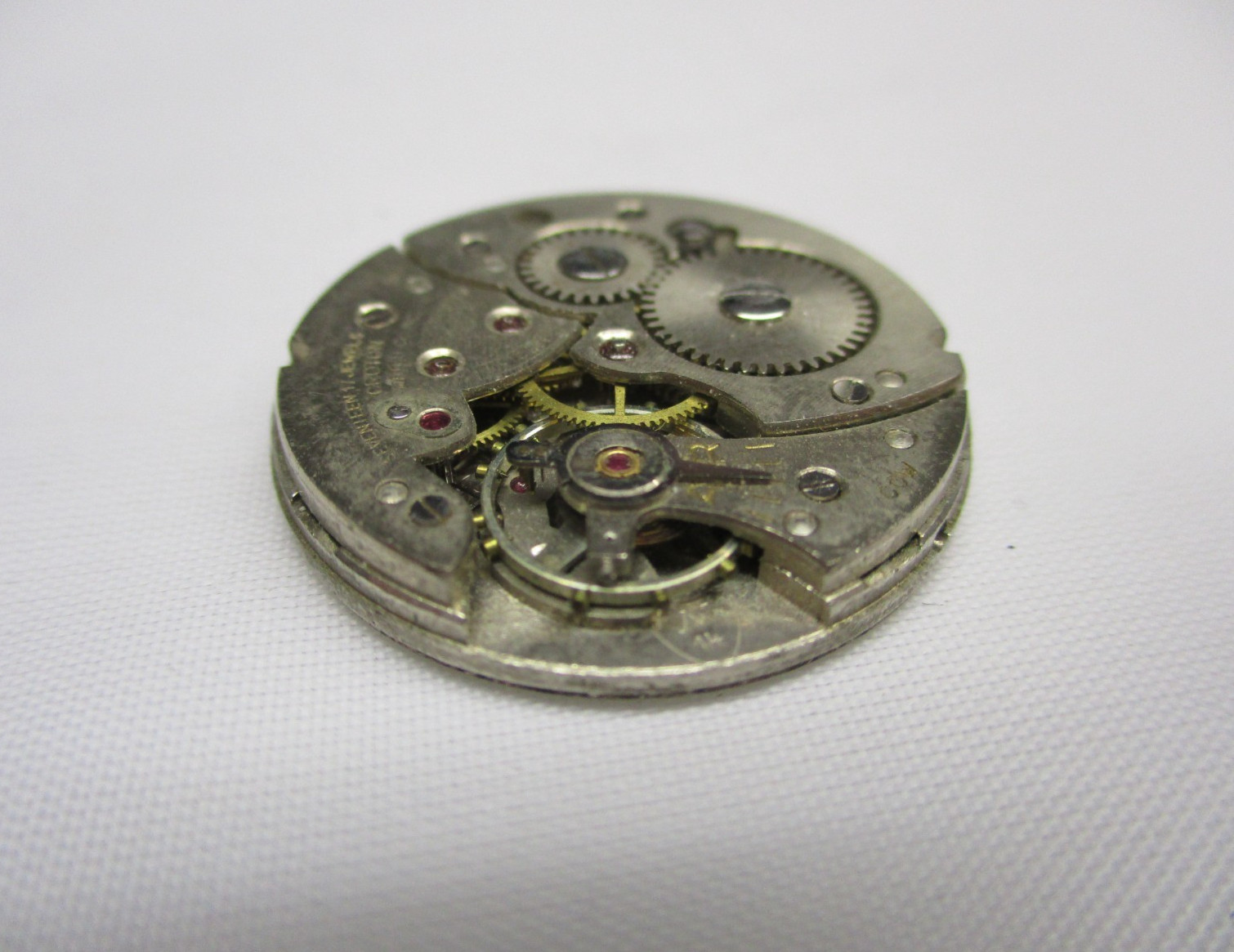 Rare Vintage Croton Watch Co. Nivada N14 Phenix 140 Wristwatch Movement 17 Jewel