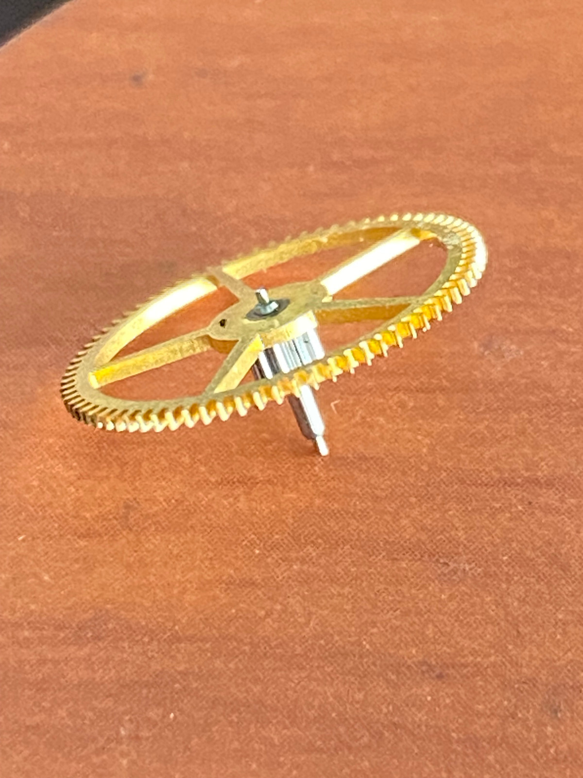 VINTAGE THIRD WHEEL FOR 18 SIZE HAMPDEN DUEBER ,MODEL 3,21 JEWEL