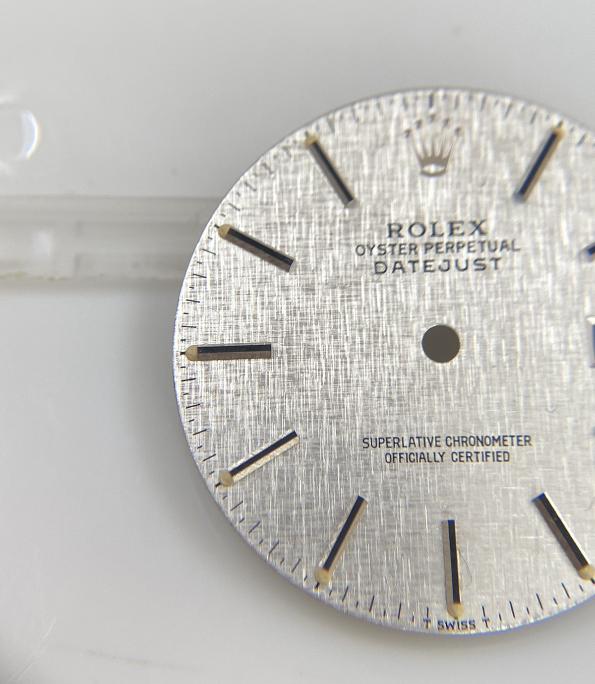 Genuine Rolex Datejust 36mm 16014 16200 16234 Cal 3035/3135 Silver Linen Dial