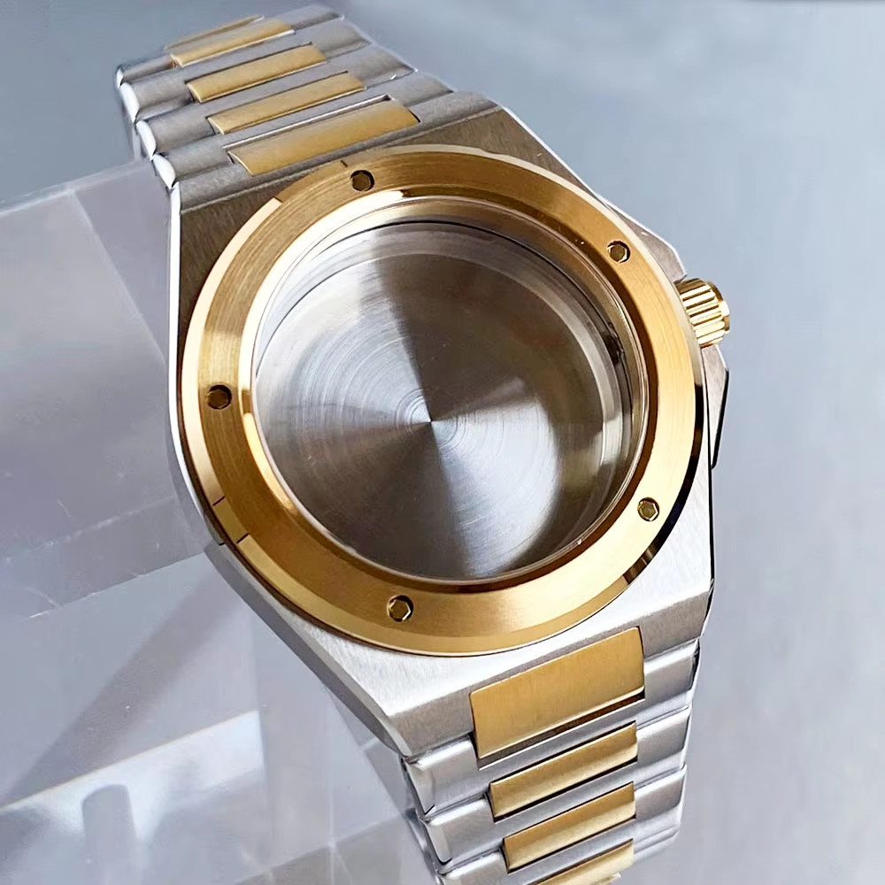20ATM Waterproof 40mm Sapphire Dive Watch Case Fit NH35 NH36 NH34 Glass back