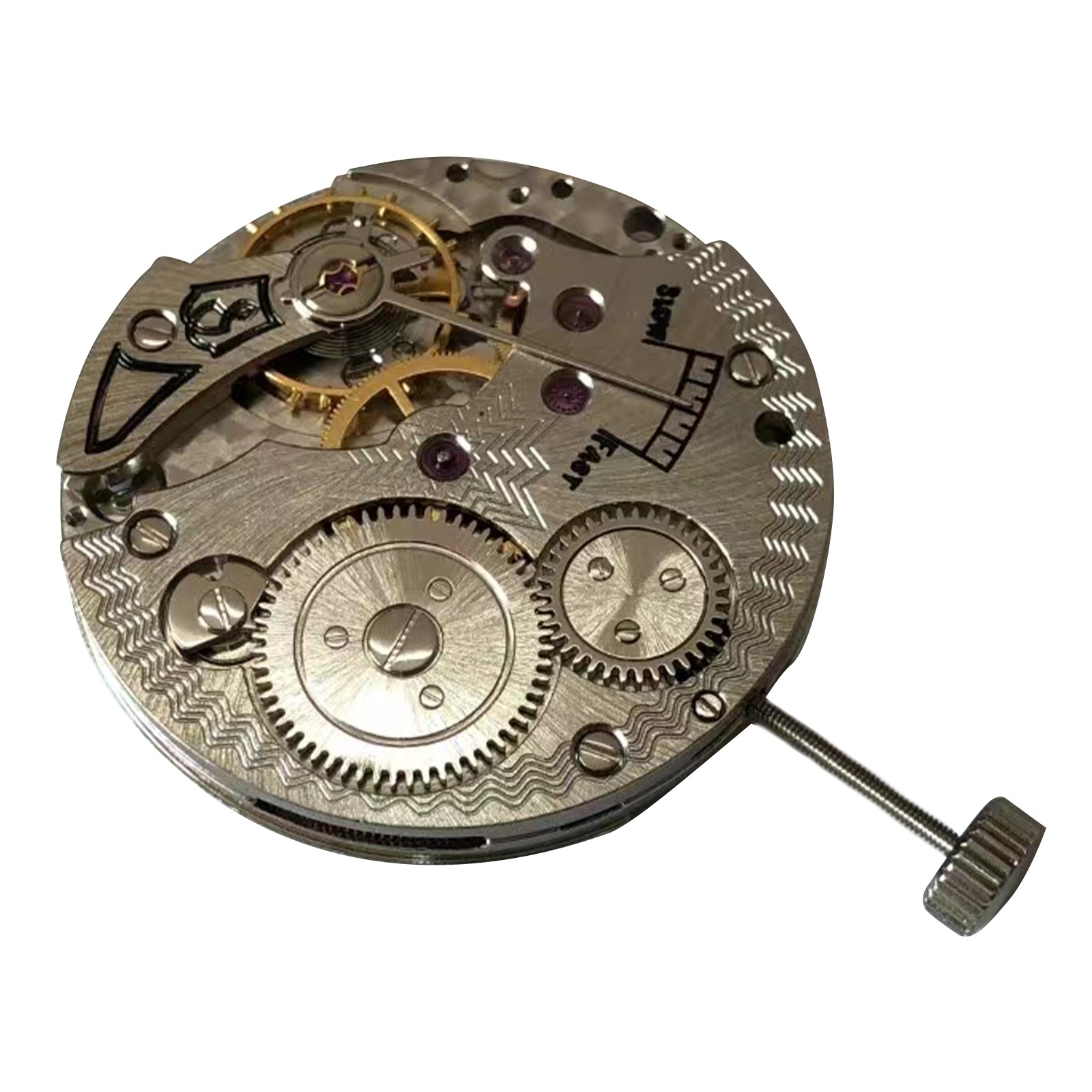 Mechanical Hand-Winding Watch Movement Replacement For ETA 6498 Seagull ST3621
