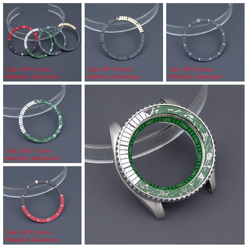 Resin Aluminum Bezel Insert for 40mm Watch Case SKX007 SRPD Turtle Tuna