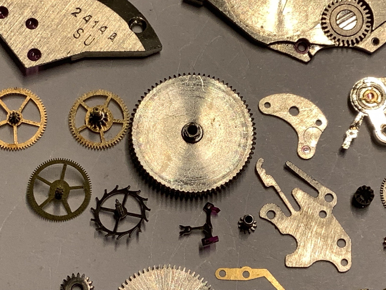 SOVIET WATCH PARTS WOSTOK 2409/2409A REPAIR PACK. 🟥SELECTION 4 with mainspring