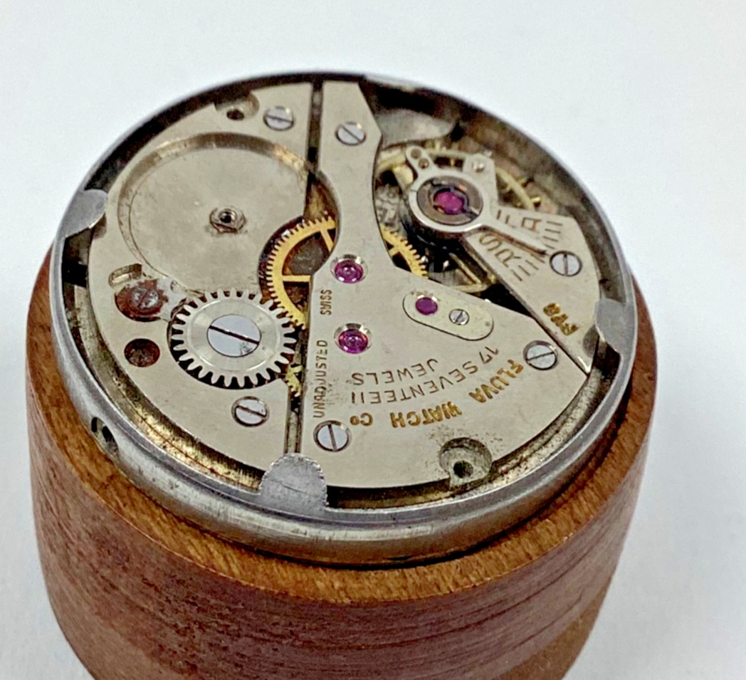 Fluva Geneve Mechanical 17 Jewel FEF380 Good Balance Spare Parts Repair READ