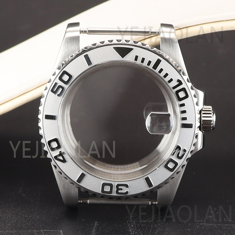 40mm Luxury Men’s Stainless Steel Watch Case For Seiko Nh35 Miyota 8215 Movement