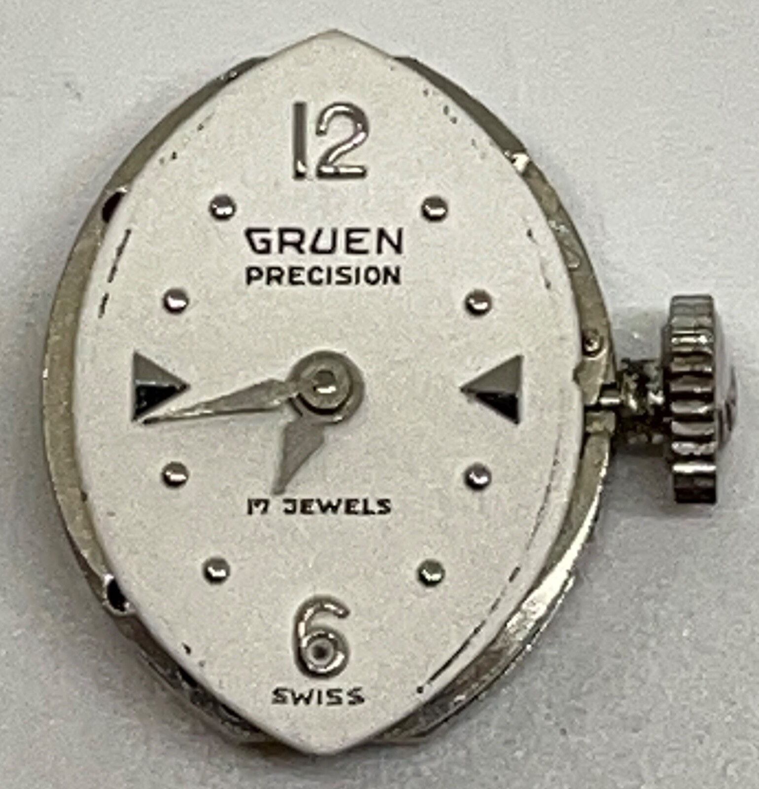 GRUEN PRECISION 294 R MOVEMENT 17 Jewels Runs