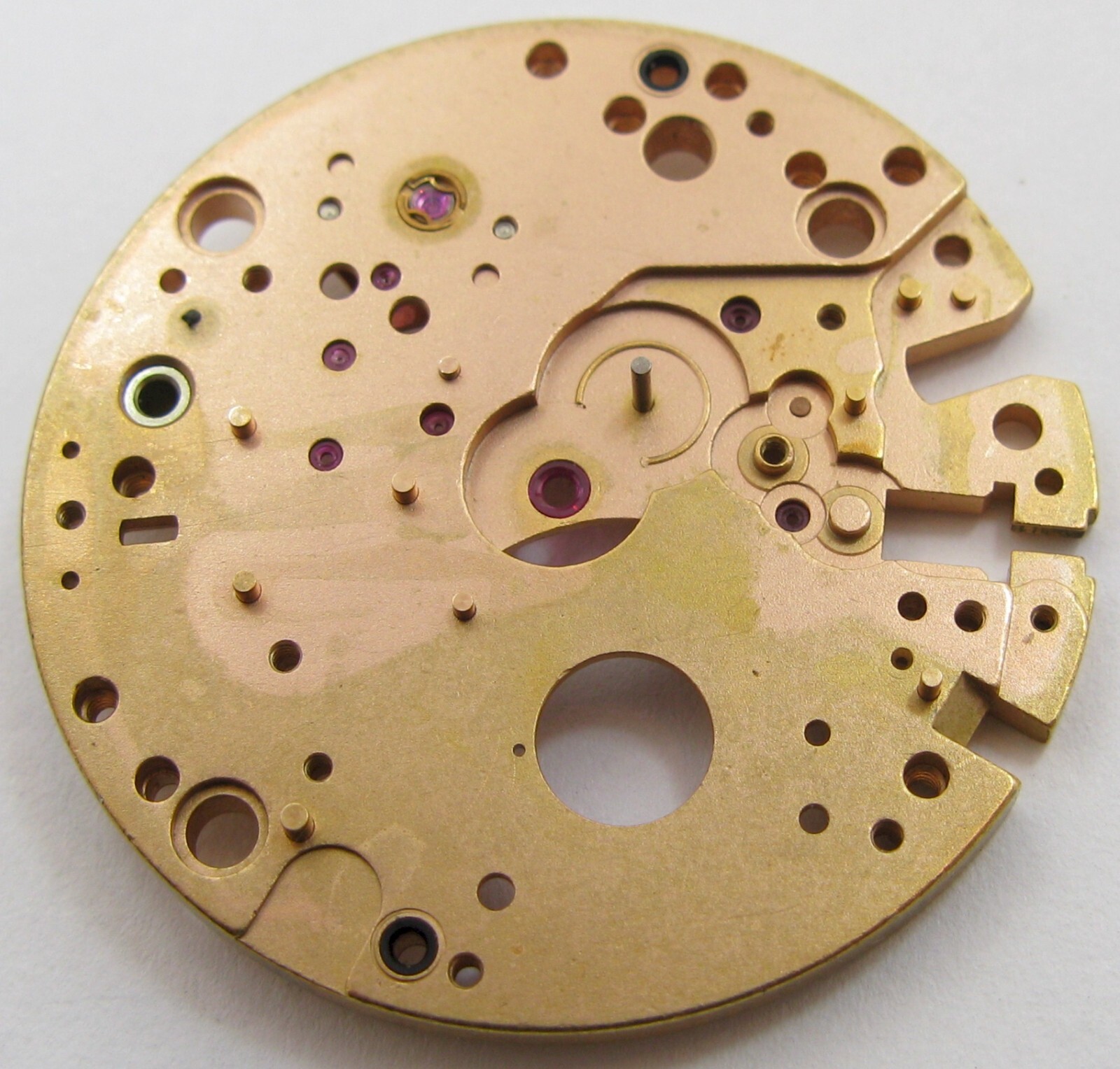 Omega 1040 Lemania Watch 1340 chronograph part 1000 jeweled main plate + 1005 ..