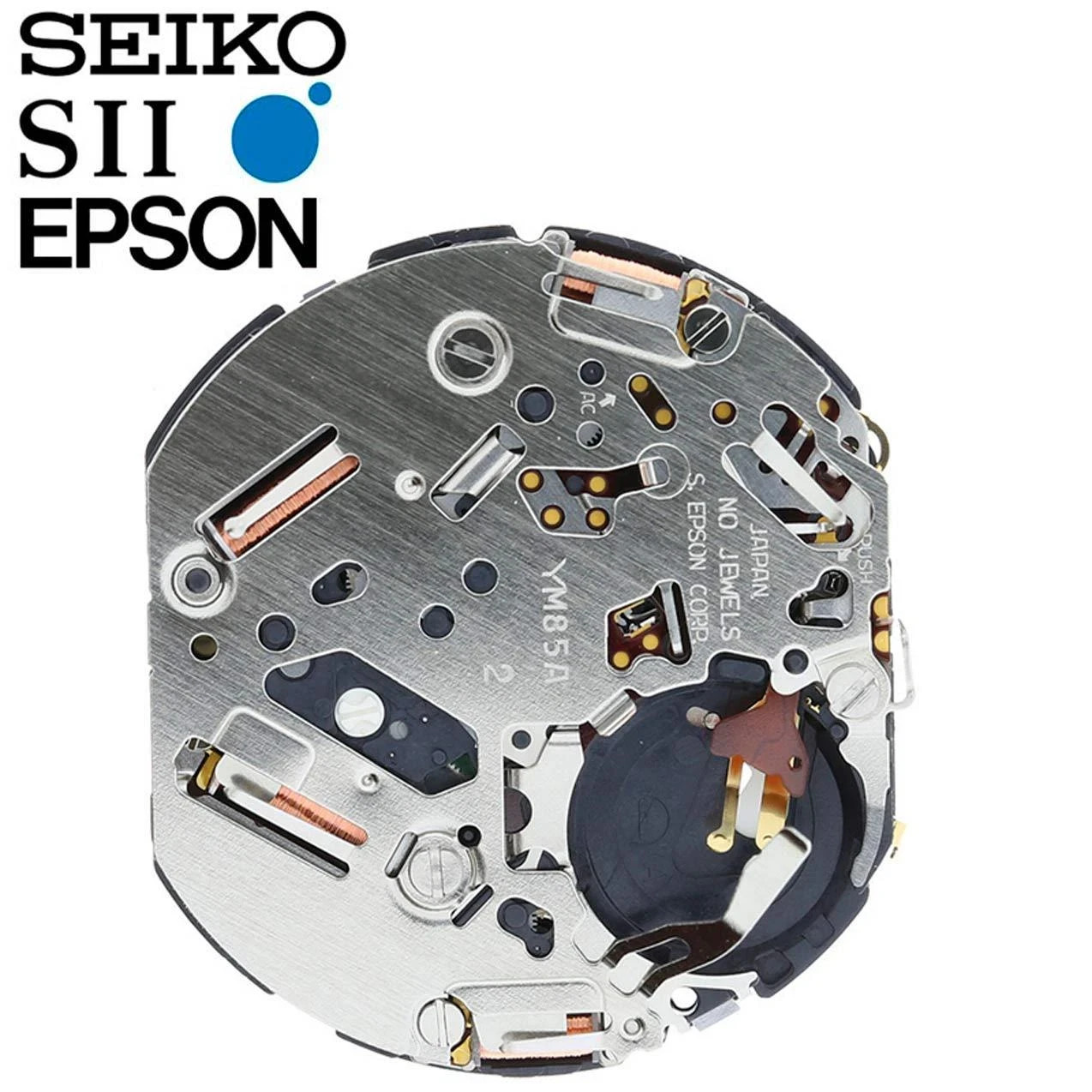 Original Hattori/Seiko/Epson YM85, 3 Hands, Date @3, Japan Quartz Movement