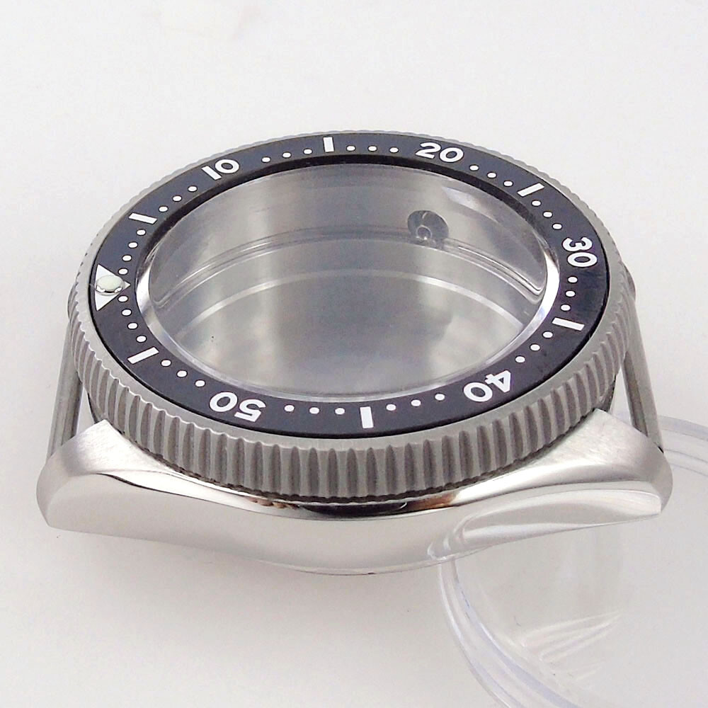37mm Sapphire Glass Watch Case For NH35 NH36 ETA 2824 movement MOD SKX 013