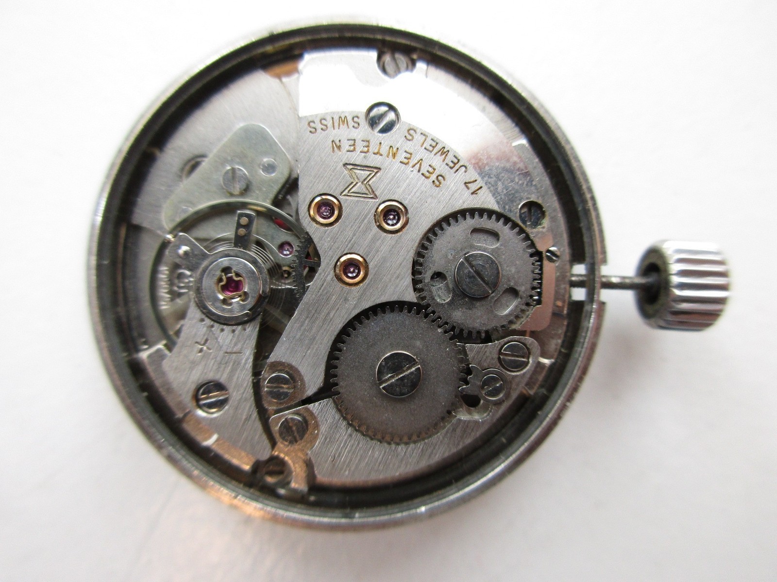 AS ST ASST cal. 1950/51 Swiss 17 jewels watch movement – running