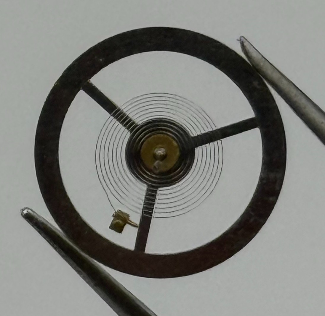 EB 8800 Balance Wheel Complete And Spring 12”’ Renata 1309 Watch Movement Parts