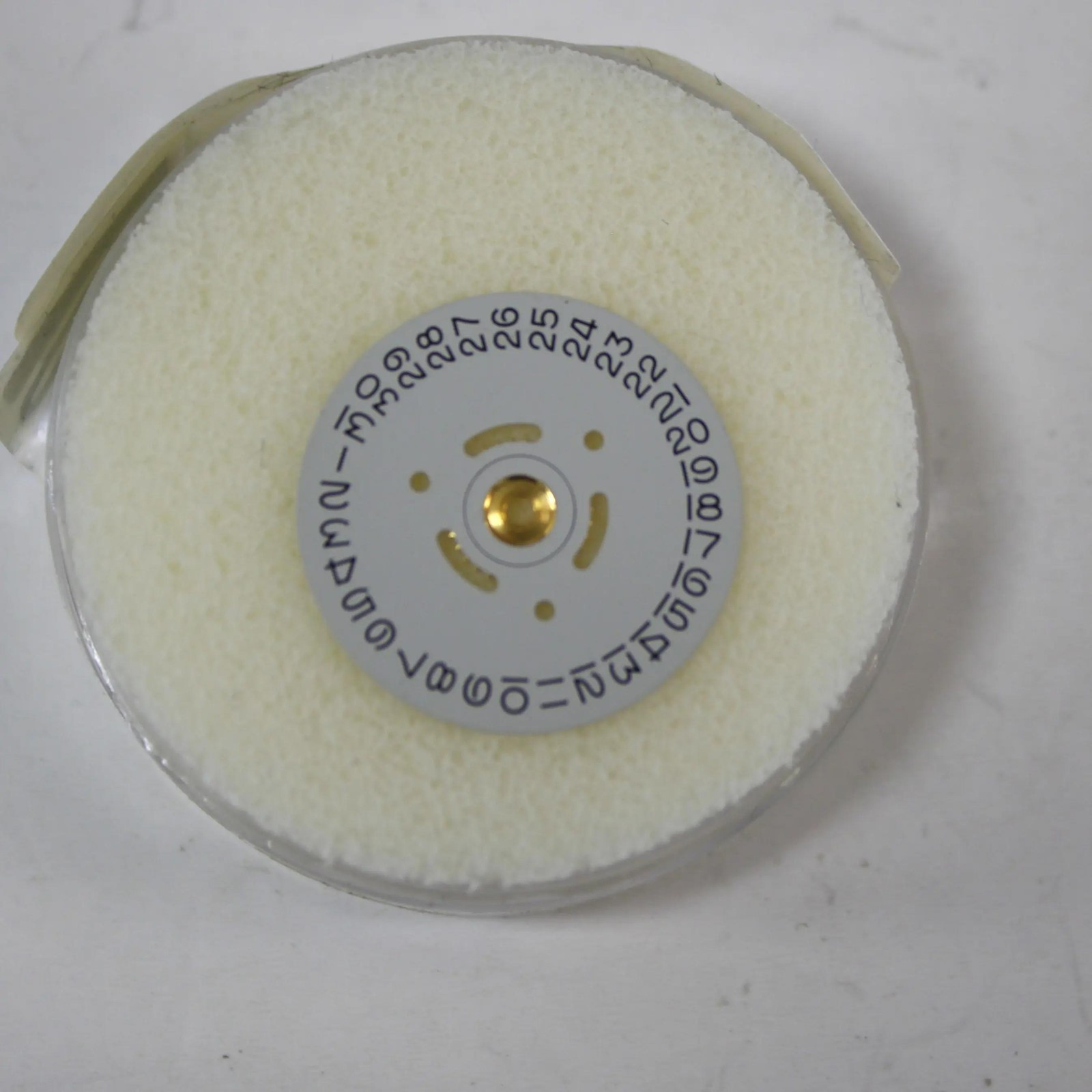 Rolex Calendar Disk Wheel Silver Gray Caliber 2030