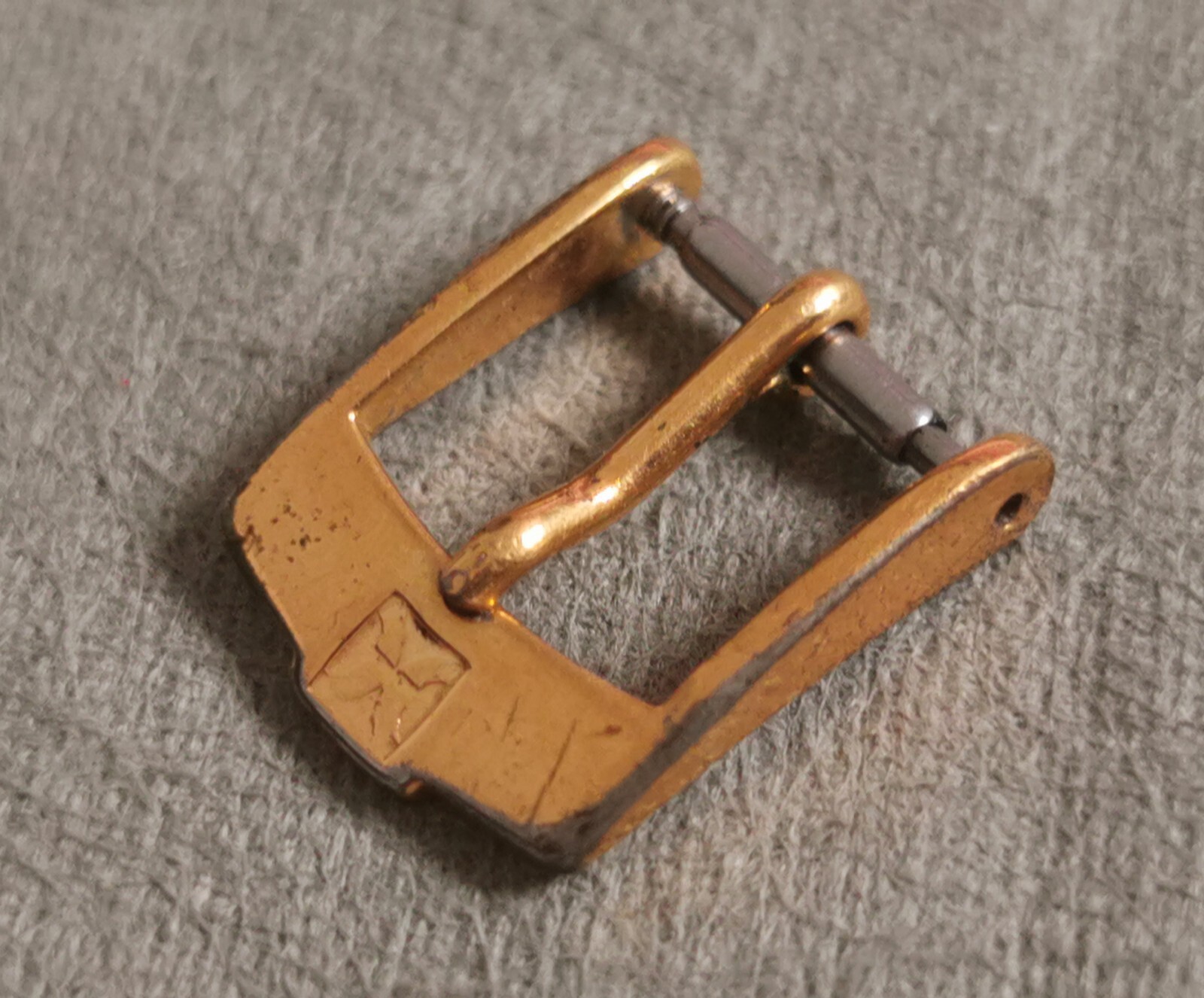Mondia vintage buckle gold plated mm 12 used condition